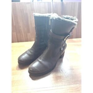 Blondo Fantasia women's waterproof boots, brown leather size 7